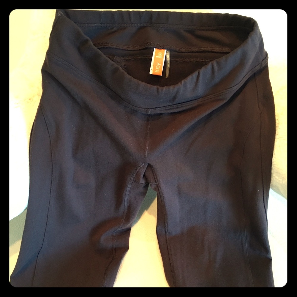 LUCY Brown Yoga Pants